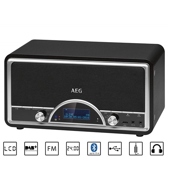 wzp RADIO AEG NDR 4378 CZARNE