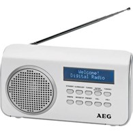 wzp RADIO AEG DAB 4130 BIAŁE