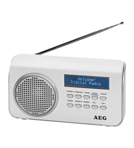 wzp RADIO AEG DAB 4130 BIAŁE